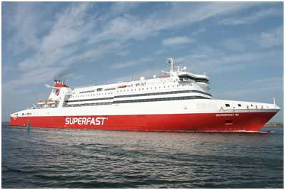 Fährschiff Superfast VII